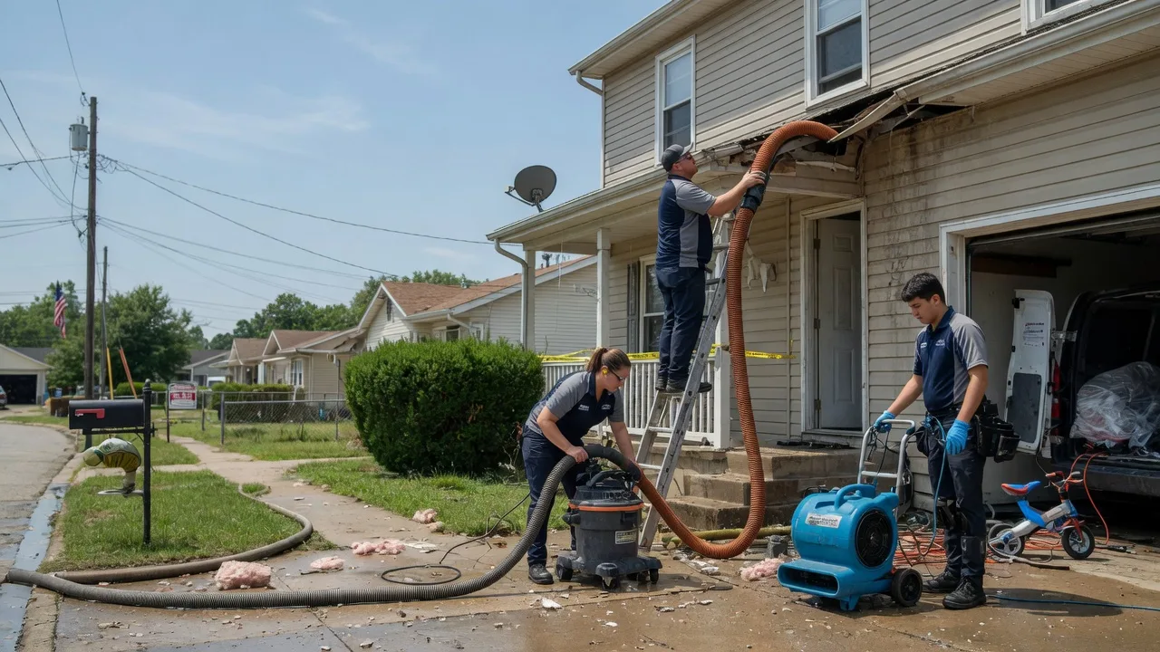 Water Damage Restoration in Centerville, IN near me